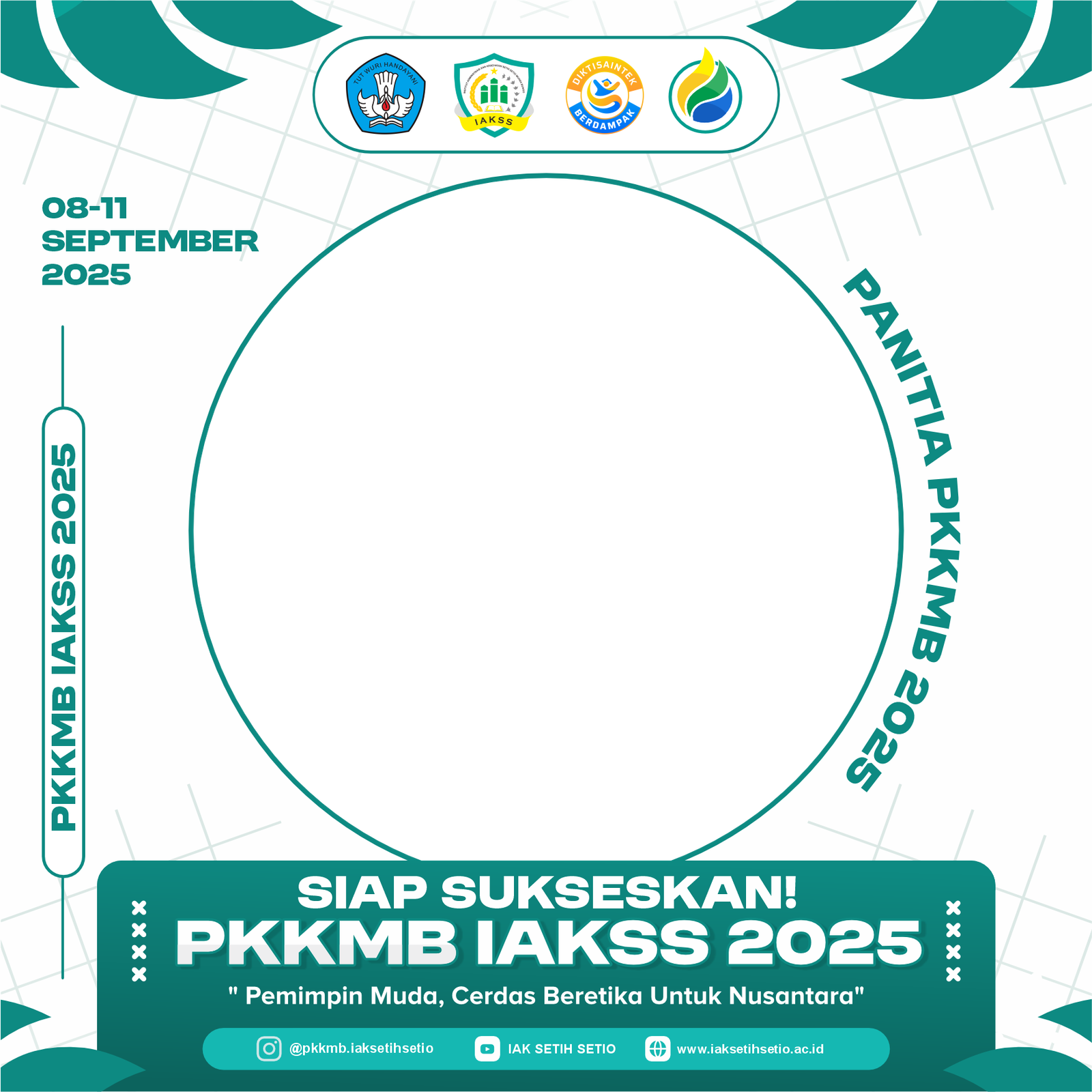 Twibbon Panitia PKKMB IAKSS 2025