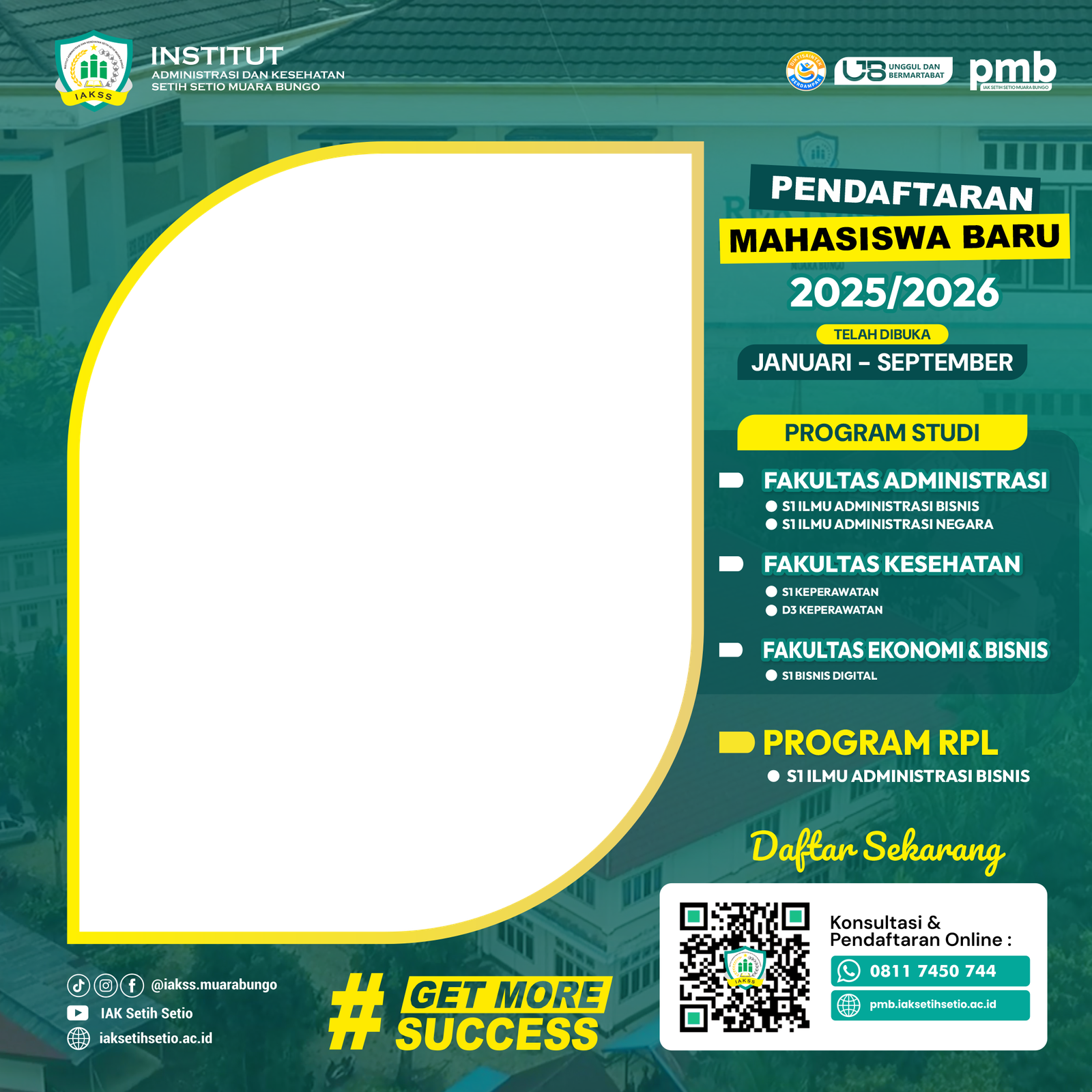 Twibbon PMB IAKSS 26